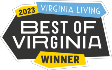 2023 Best of Virginia Winner logo