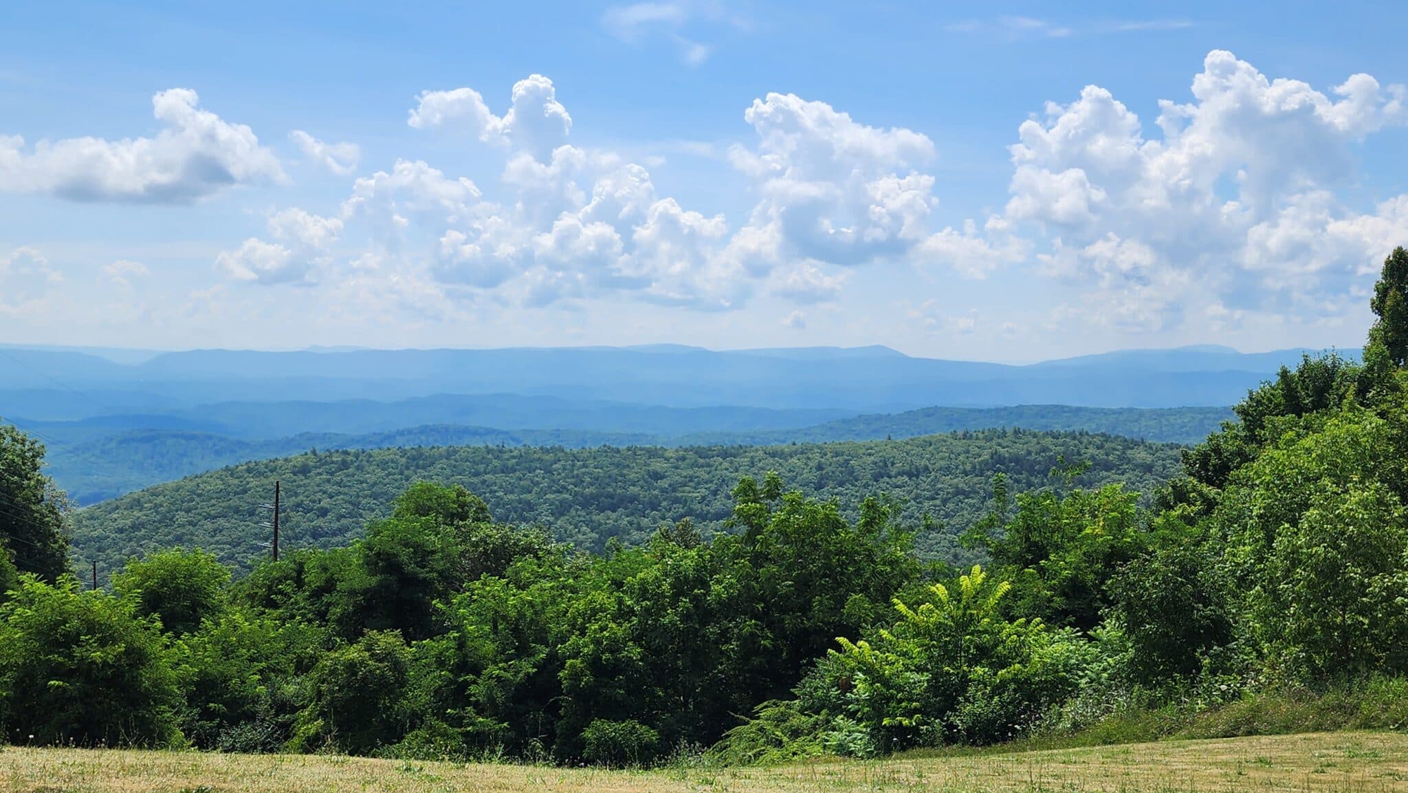 Dan Ingalls overlook in Bath County Virginia